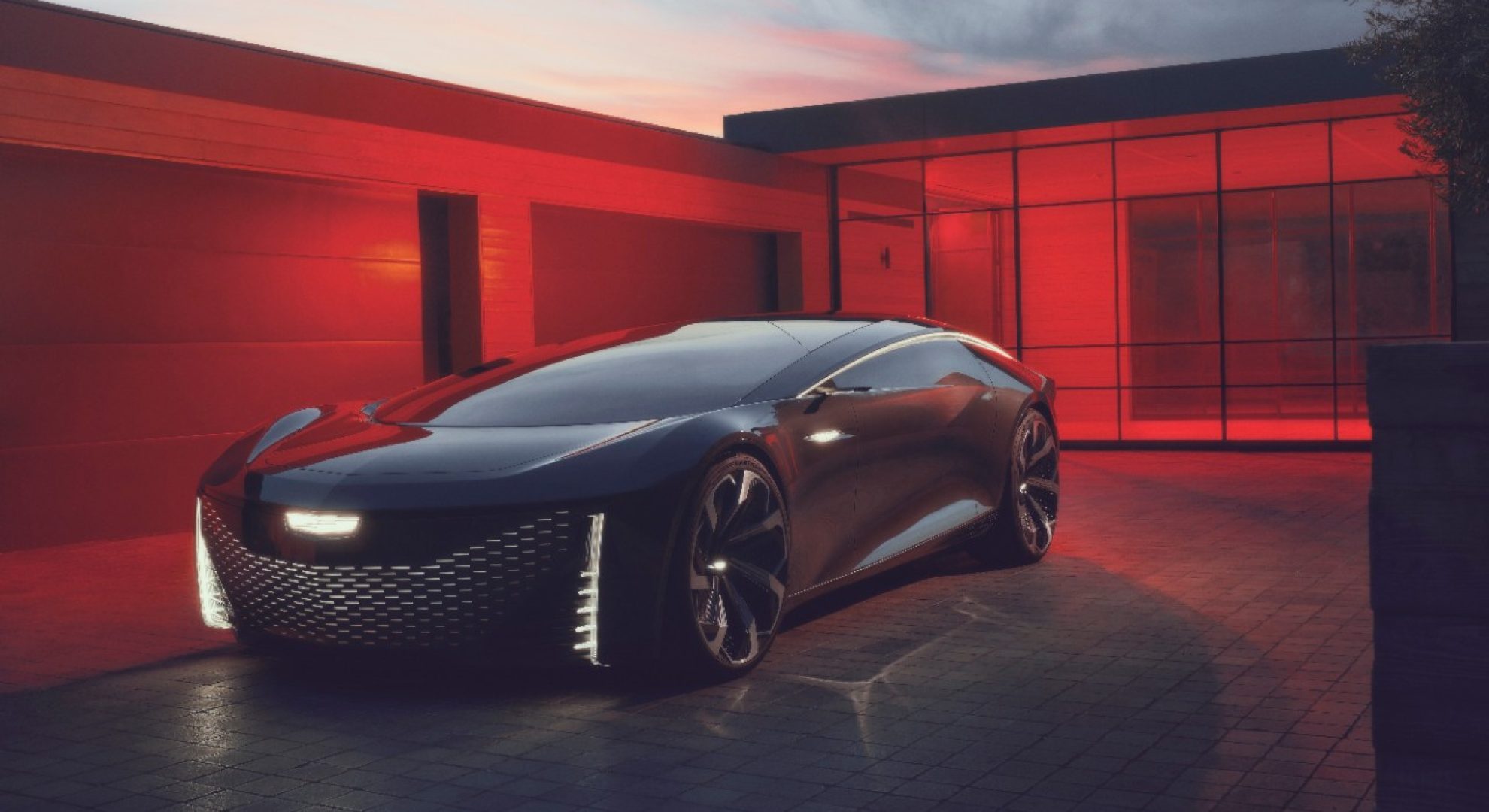 Cadillac expands its vision of personal autonomous future mobility with the InnerSpace concept — a dramatic, two-passenger electric and autonomous luxury vehicle.